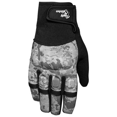 Rusty Stitches CLYDE Herren Handschuhe aus Textil - schwarz camo