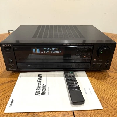 Vintage Sony STR-AV720 Audio / Video Control Center 140 Watt Surround Sound Rare - Image 1 of 4