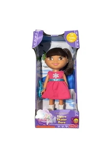 Fisher Price DORA THE EXPLORER Eisläufer Puppe Alltag Abenteuer Nickelodeon - Bild 1 von 5
