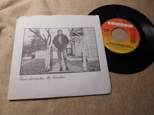 Bruce Springsteen ~ My Hometown / Santa claus is coming to town - 45 WITH PS - Picture 1 of 2