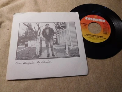 Bruce Springsteen ~ My Hometown / Santa claus is coming to town - 45 WITH PS - Image 1 of 2