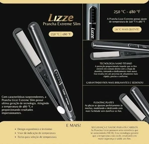 Lizze Extreme Professional 480 F Haarglätter Eisen mit Titanplatten NEU - Bild 1 von 5