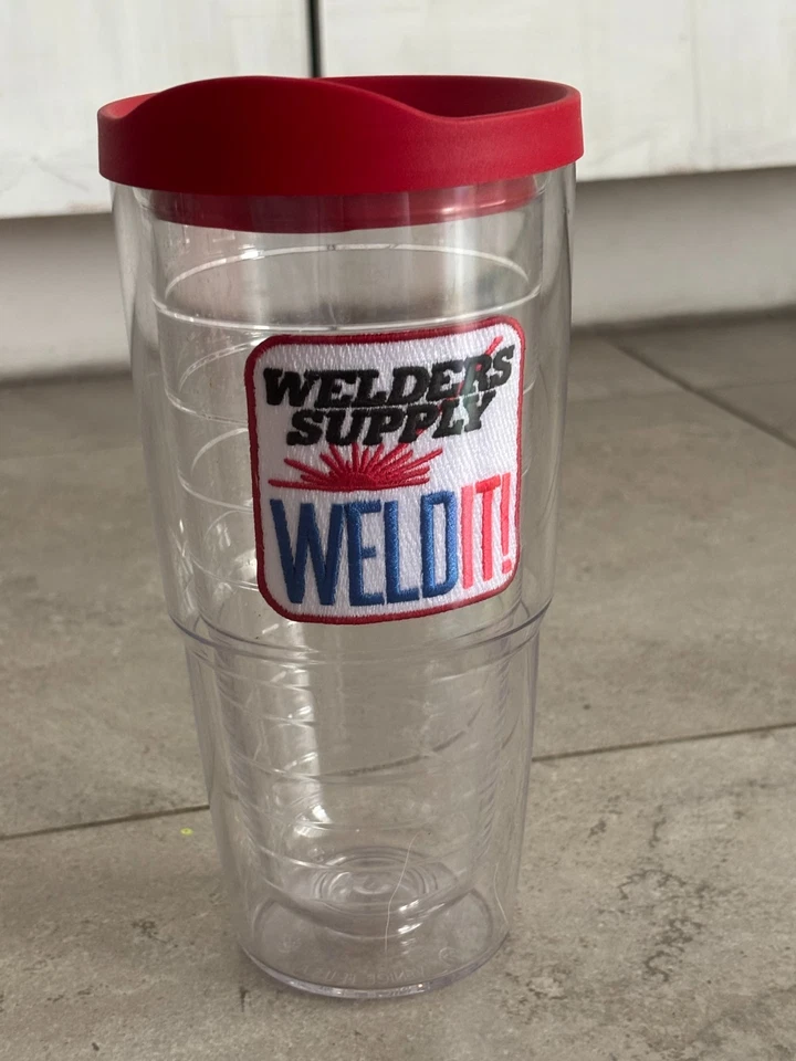 Vaso TERVIS Alto Plástico Vaso Tapa Taza Soldador Suministro Soldadura 24 Oz Foto 1 de 4