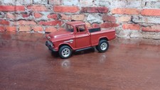 Vtg metal Tootsietoy 1955 red Chevy Cameo 3100 V8 Carrier pickup truck Pre-owned