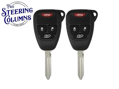 06-16 Wrangler 4 Botones Mando a Distancia Llavero Nuevo OHT692427AA (Paquete de 2) Foto 1 de 3