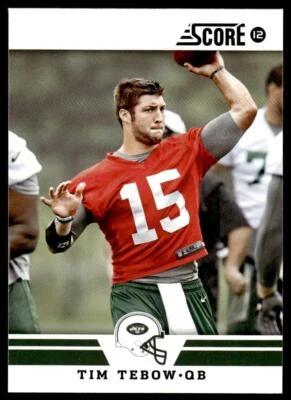 2012 Score 184 Tim Tebow New York Jets Football Card - Image 1 of 2