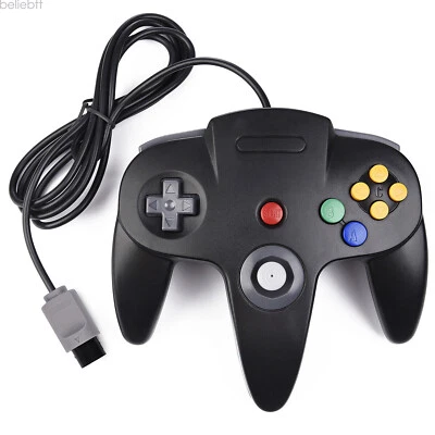 Classic Wired N64 Gamepad Joystick for Nintendo 64 N64 Console System Games - Image 1 of 4
