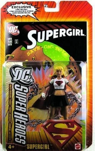 DC Super Heroes Supergirl Action Figure Diorama S3 Select Sculpt Series A23
