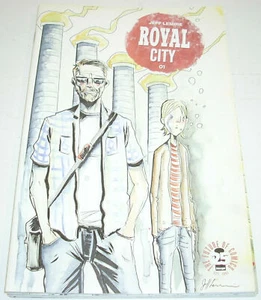 Image Comics ROYAL CITY 1-5 Complete Book One Comic Set 2017 Jeff Lemire Chew - Picture 1 of 4