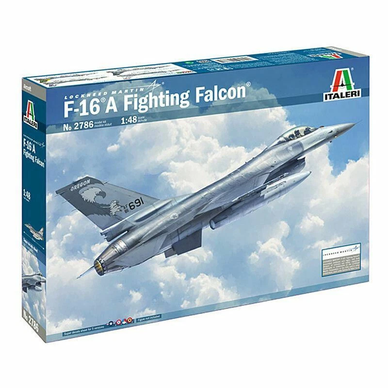 ITALERI 1:48 KIT AEREO LOCKHEED MARTIN F-16 A  FIGHTING FALCON    ART  2786 - Immagine 1 di 1