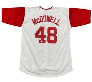 Sam McDowell Signed Cleveland Indians Custom Jersey Sudden 6x AS Beckett BAS COA - Picture 1 of 3