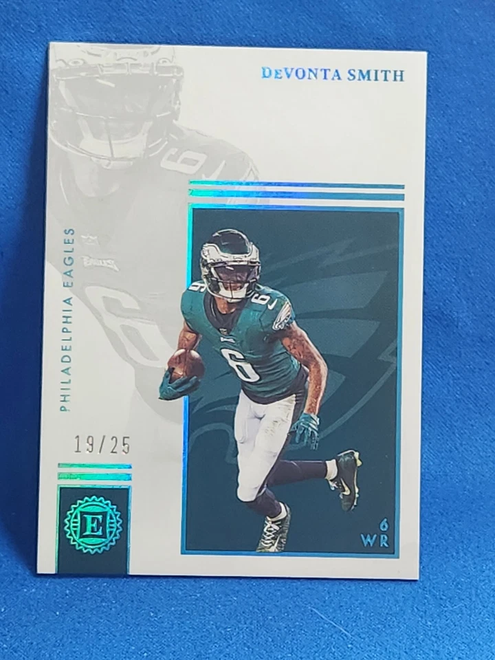 DeVONTA SMITH 2022 ENCASED #83 SAPPHIRE SP 19/25 🔥  - Image 1 of 2