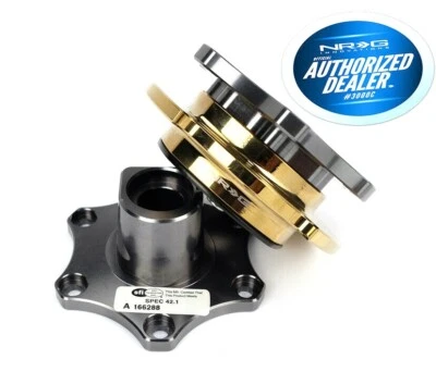 Anel de ouro NRG SFI 42.1 Spec D em forma de arma de liberação rápida corpo de metal SRK-R200GM-CG - Imagem 1 de 3