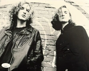 Taipei Houston Band Signed Autographed 8x10 Photo Myles & Layne Ulrich JSA COA - Picture 1 of 2