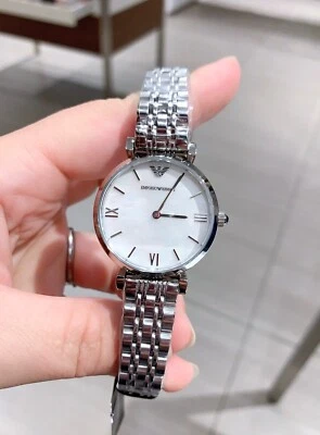 Nuevo reloj para mujer Emporio Armani esfera madreperla acero inoxidable - AR1682 Foto 1 de 4