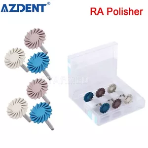 Ruedas de pulido de diamante compuesto dental 6 piezas disco RA fresas gruesas/medianas/finas - Imagen 1 de 14