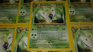 Pokemon Butterfree Non Holo Rare Neo Discovery 19/75 LP **Mengenrabatt** - Bild 1 von 3