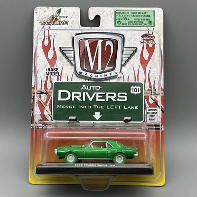 M2 Machines Auto-Drivers 1968 Firebird Sprint 12-10 Green Rare Read Description - Image 1 of 4
