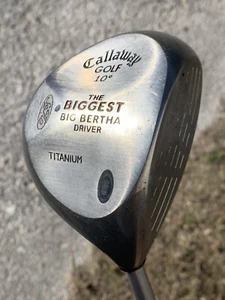 Callaway Golf 10° The Biggest Big Bertha Titanium Driver Ultra Light Firm Flex R - Picture 1 of 6