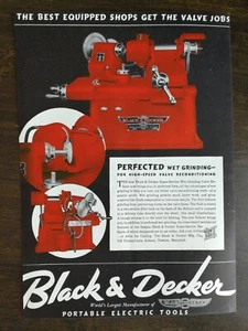 Vintage 1938 Black & Decker Portable Electric Tools Full Page Original Ad  - Picture 1 of 1