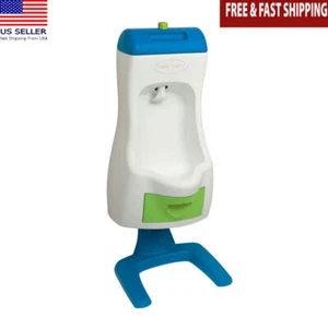 Toddler Flushable Urinal Adjustable Wall Mount Flush System Toilet Training NEW - Picture 1 of 2