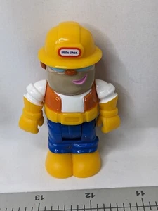 Little Tikes Construction Figure Worker 3 Inch Bendable - Picture 1 of 7