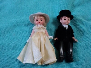 Madame Alexander - McDonald’s Happy Meals Bride and Groom Dolls No tags - Picture 1 of 4