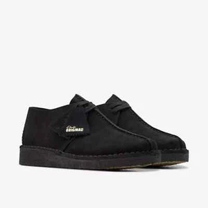 Clarks Originals Bankräuber Desert Trek Black Suede Desert Boots Crepe Soles - Bild 1 von 6