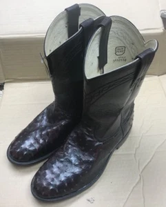 Dan Post Westernstiefel Herren Ostrich 8 EW Braun DPP0338 - Bild 1 von 12