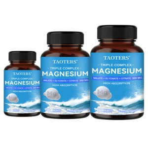 Magnesium Citrate 30/60/120 Capsules Support Brain Health&Improve Concentration - Picture 1 of 13