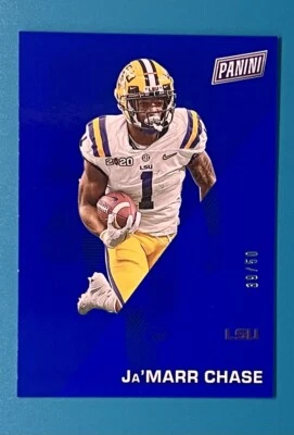 2022 Panini Father's Day JaMarr Chase # 36 Bengals/LSU /50 - Image 1 of 2