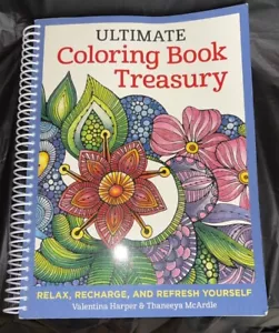 Ultimate Coloring Book Treasury : Relax, Recharge, and Refresh Yourself by... - Foto 1 di 9