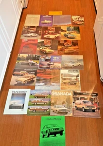 Lot of 22 Ford Advertising/Owners Manual from 1970's and '80s - Picture 1 of 23