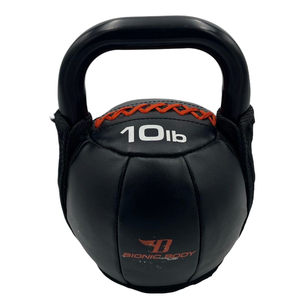 Kettlebell Bionic Body Soft Cover 10 lb Kettle Bell Weight Single FAST SHIP