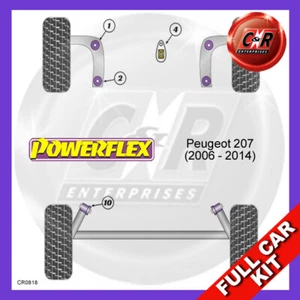 Powerflex Lower Engine Mount Insert Full Bush Kit For Peugeot 207 (2006 - 2014) - Picture 1 of 1