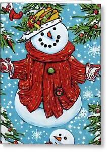Snowman Joy - Greeting Cards