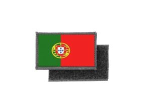 Flag patch printed badge country portugal