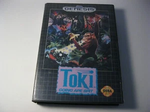 Toki Going Ape Spit Sega Genesis completo - Foto 1 di 3