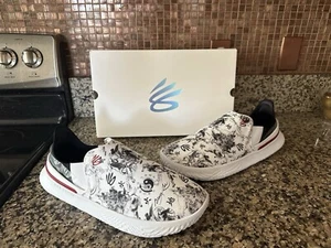 Under Armour Curry x Bruce Lee MVP Men's Slip Speed Basketball Shoes Flow 11 - Picture 1 of 7