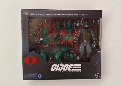 GI Joe Classified Series Cobra Ghost Viper with Dire Beast 2-Pack - In Hand - Image 1 of 4