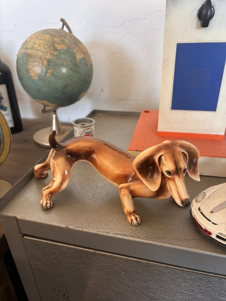 ceramica pubblicitaria Cacciapuoti Firmata - Immagine 1 di 4