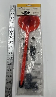 SAF-T WING BICYCLE/BIKE REFLECTOR SAFETY FLAG ADVERTISING CHEVY VINTAGE NOS LOOK - Image 1 of 4