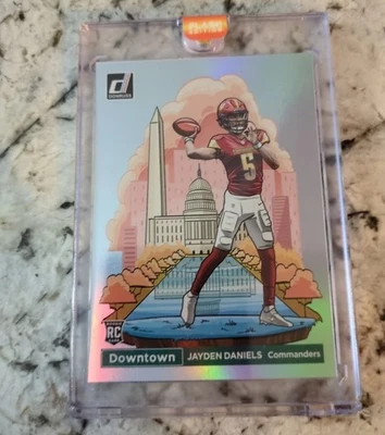 2024 Donruss - Downtown! Jayden Daniels #16 (RC) Chase Pack READ DESCRIPTION  - Image 1 of 4