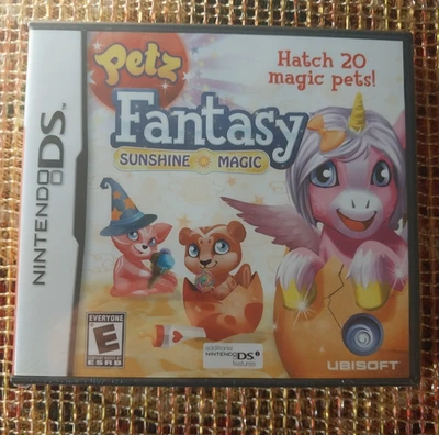 Petz Fantasy: Sunshine Magic (Nintendo DS, 2010)  NEW, Sealed - Image 1 of 3