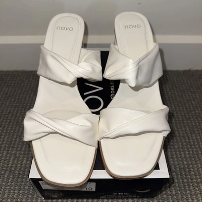 Novo Woman's Shoes Heels/sandals White Size AU 10 *Brand New in Box* - image 1 of 3