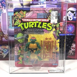 Vintage 1988 TMNT MOC MICHAELANGELO Graded AFA 75 Playmates Turtles - Bild 1 von 6