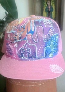 Truckermütze Pink Desert handbemalt  - Bild 1 von 2