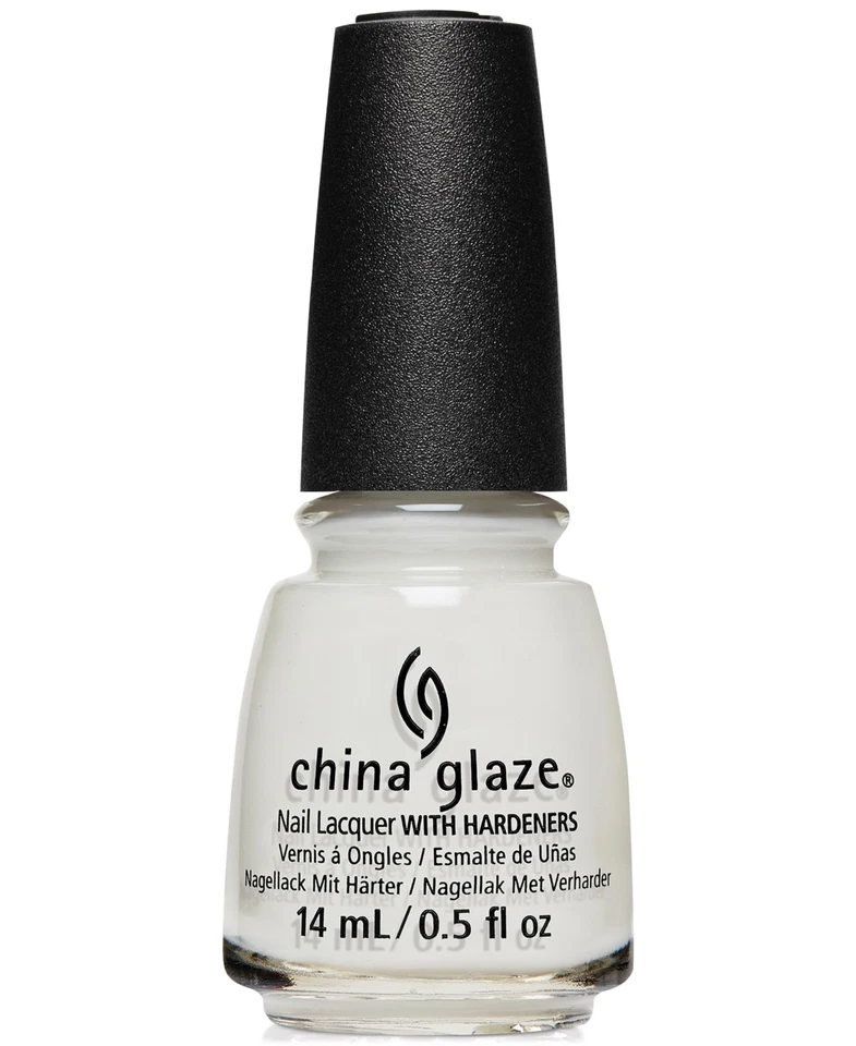 China Glaze Nail Lacquer - White On White - Image 1 of 1