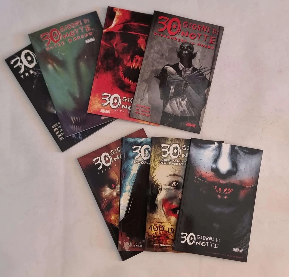 30 DAYS OF NIGHT - Lot (D) 8 Volumes - Paperback - Magic Press - Image 1 of 1