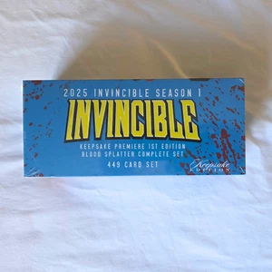 SDCC 2025 Invincible Keepsake Season 1 Blood Splatter Set Limited to 500 SEALED - Picture 1 of 4
